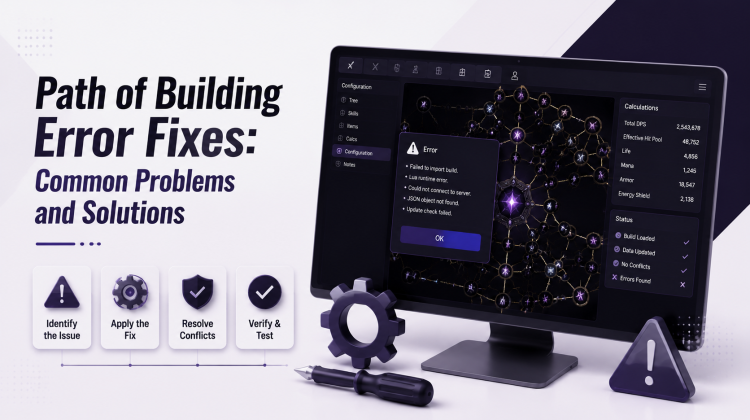 Path of Building Error Fixes Common Problems and Solutions