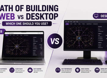 Path of Building Web vs Desktop Which One Should You Use